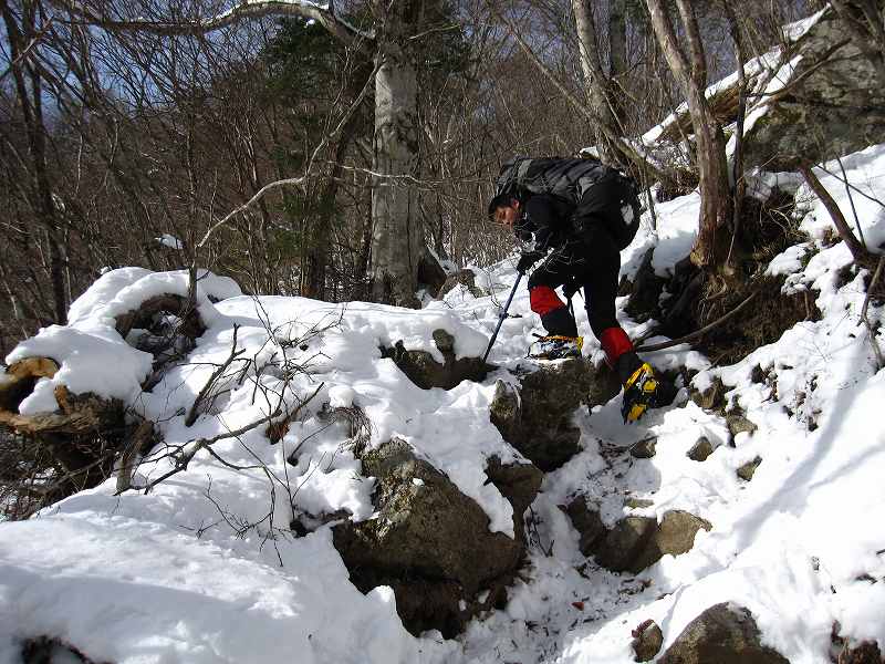 鳳凰三山　　(地蔵岳、観音岳、薬師岳)　　快晴　　１日目_b0124306_15231170.jpg