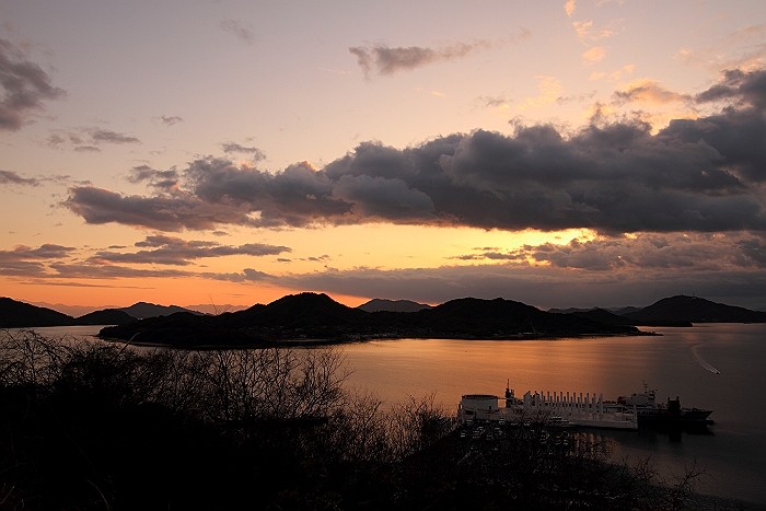 ”ベラビスタ境ガ浜の夕景”_a0140608_923597.jpg