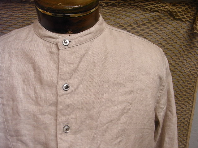 antiqued linen shirt 無地 _f0049745_180648.jpg