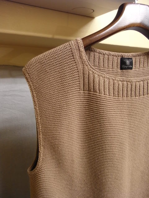 cotton knit vest_f0049745_18311791.jpg