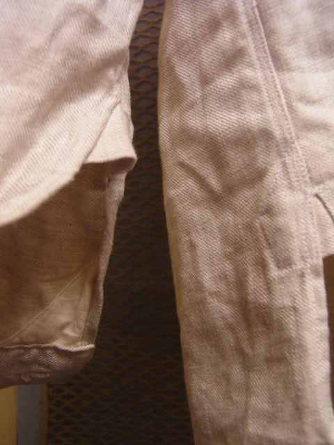 antiqued linen shirt 無地 _f0049745_184145.jpg