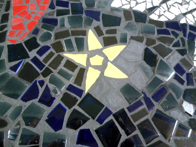 1416) 栄通八景 「サイクリング・ロードのトンネル壁画 (原田ミドーの監修)」於・栄通17丁目辺り _f0126829_21485140.jpg