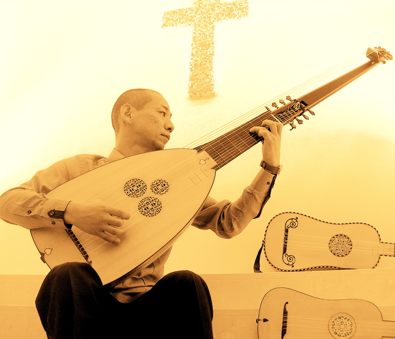 10コースルネッサンスリュート（西村順治 1987年5月製作）