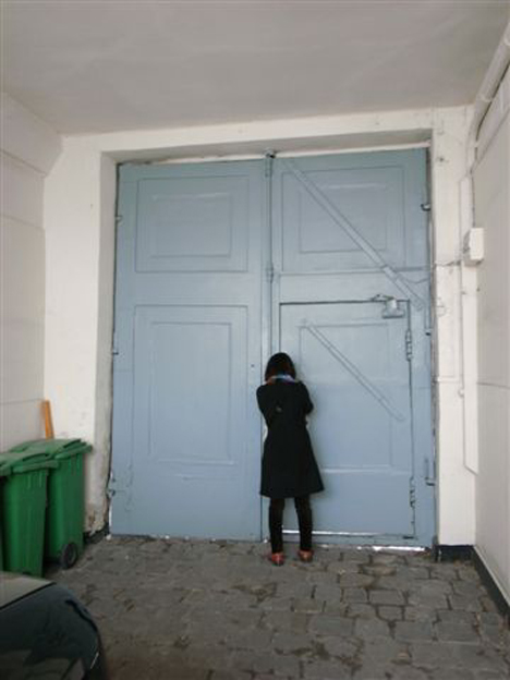 ドアを開けて・・ utsumiema