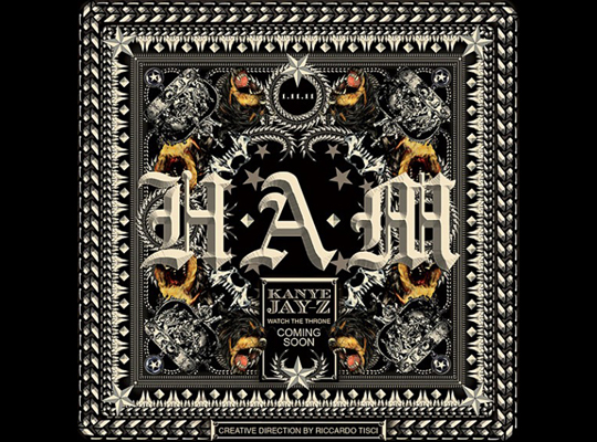 Kanye West x Jay-Z – “H.A.M.” Single Cover Art By Riccardo Tisci_a0118453_16273614.jpg