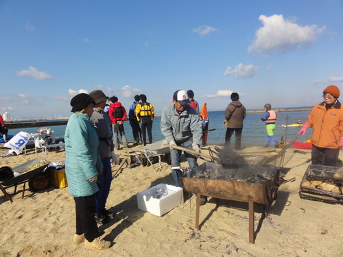 [２０１１新春里海まつり]　in　「とんど焼き」_c0108460_1834181.jpg