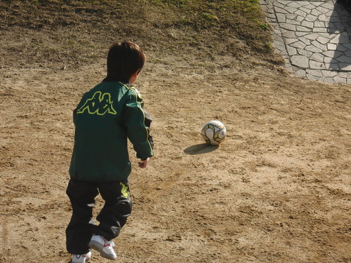 2011年　柏原ＦＣ　初蹴り_d0151868_19465811.jpg