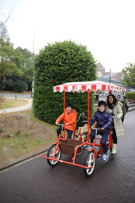 正月家族旅行 ハウステンボスお昼編 酎ハイとわたし