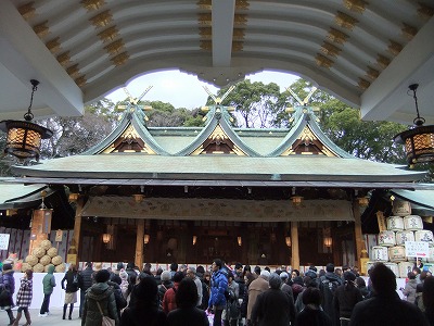初詣2011　西宮神社で露店めぐり_e0173645_1072858.jpg