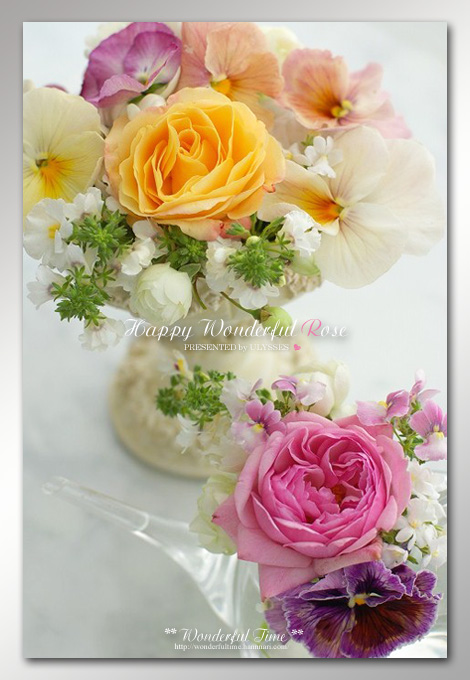 ☆*ﾟ ゜ﾟ*☆～ Happy Wonderful Rose ～☆*ﾟ ゜ﾟ*☆_a0108795_0153326.jpg