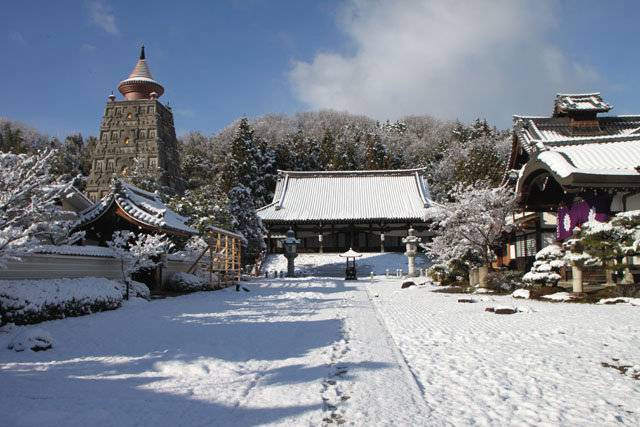 雪景色 妙満寺_e0048413_1756129.jpg
