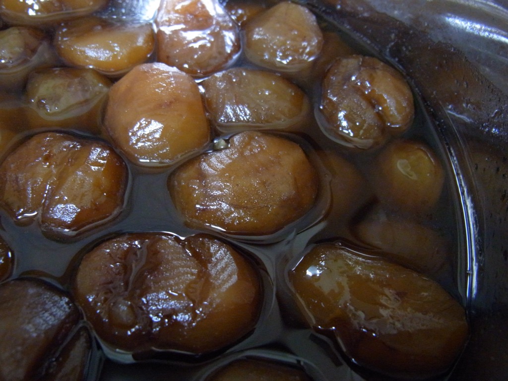 2011年の自家製 ・第一弾は”マロングラッセ” (記:藤本洋子)_a0195310_17738100.jpg