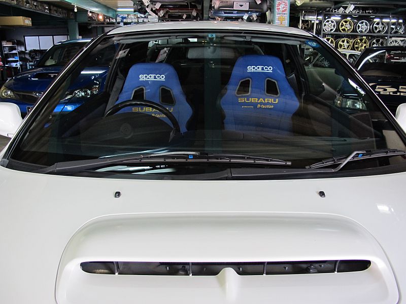 二式水上戦闘機とGC8型インプレッサ_f0076731_14455399.jpg