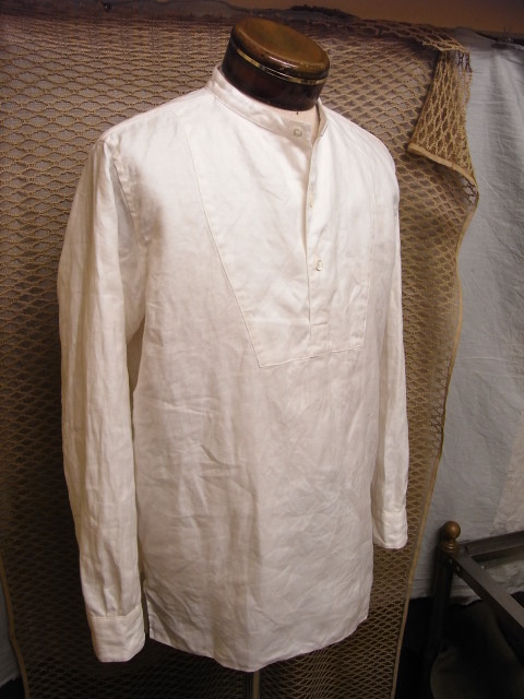 antiqued linen shirt 無地 _f0049745_1953134.jpg