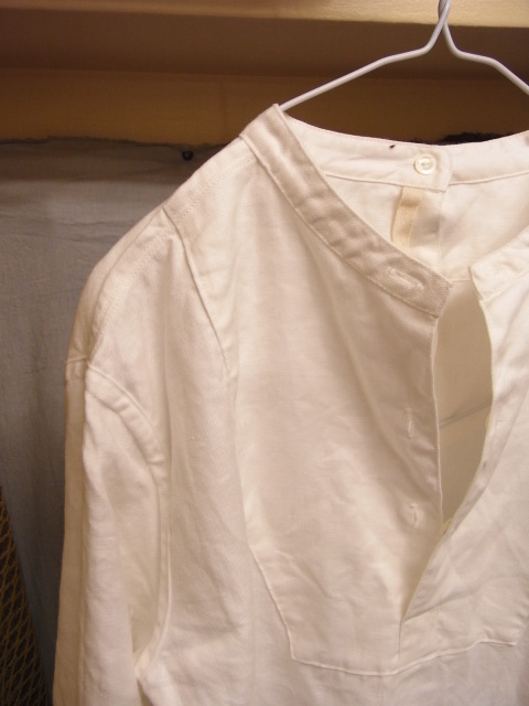 antiqued linen shirt 無地 _f0049745_1954865.jpg