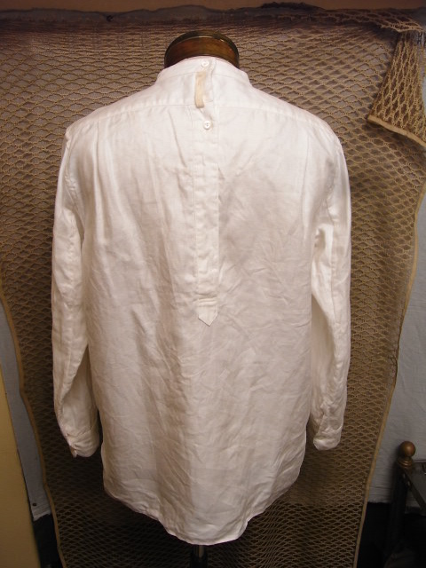 antiqued linen shirt 無地 _f0049745_1958813.jpg