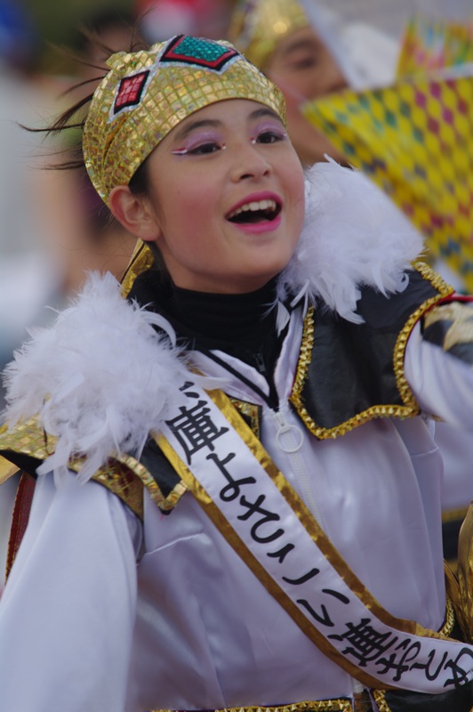 第一回よさこい甲子園（阪急西宮ガーデンズ会場）その１８（兵庫よさこい連　おとめ）_a0009554_01180.jpg