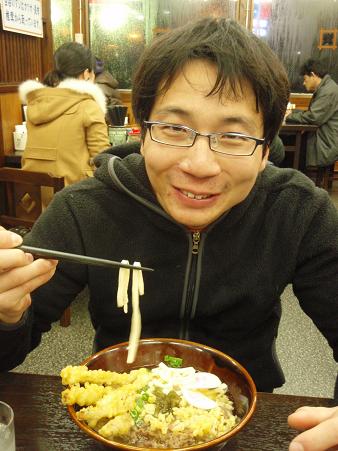 最後の晩餐のち肉うどん。_b0083170_22282163.jpg