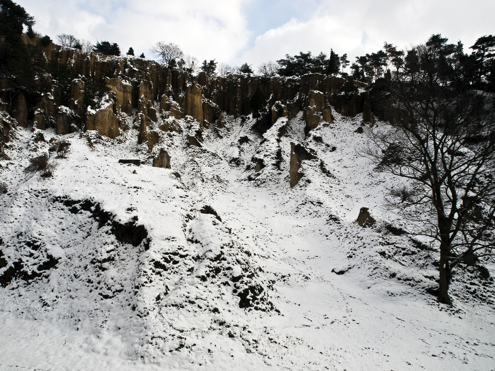 冬の土柱_a0163962_12474219.jpg