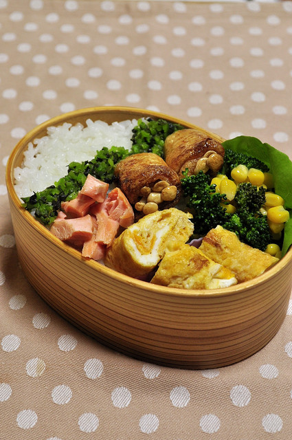 油揚げ巻きの照り焼き弁当_b0171098_751955.jpg