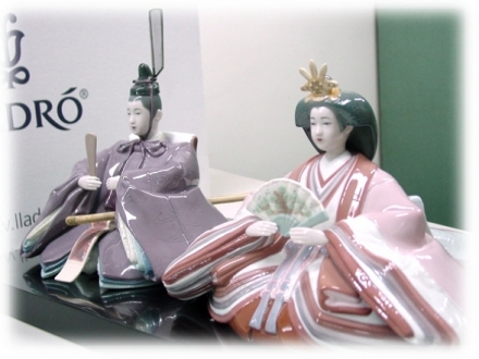 リヤドロ 雛人形 親王飾り 2010年デビュー作品 : NARULA WEB リヤドロ 雛人形 親王飾り 2010年デビュー作品 : NARULA WEB