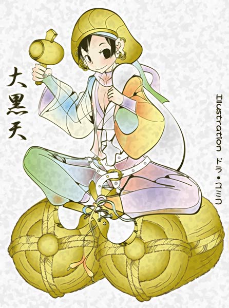 七福神擬人化3 ドラ ユミコのイラスト料理店