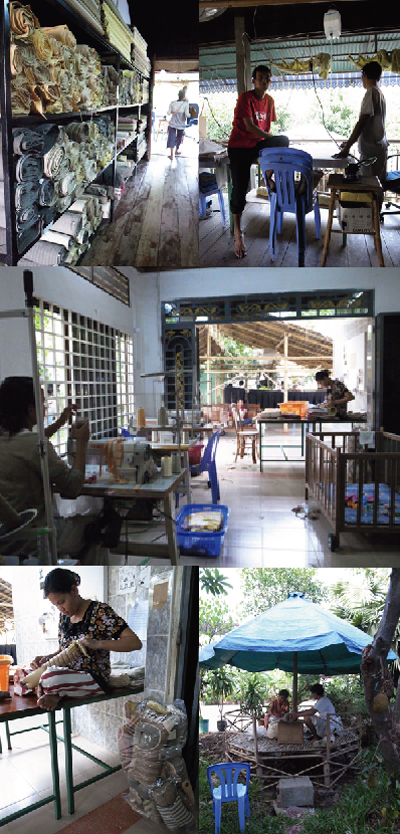 カンボジアの工房　GOELとAFESIP　プノンペン_e0142868_1753750.jpg