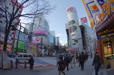 1月13日(木)今日の渋谷109前交差点_b0056983_111346.jpg