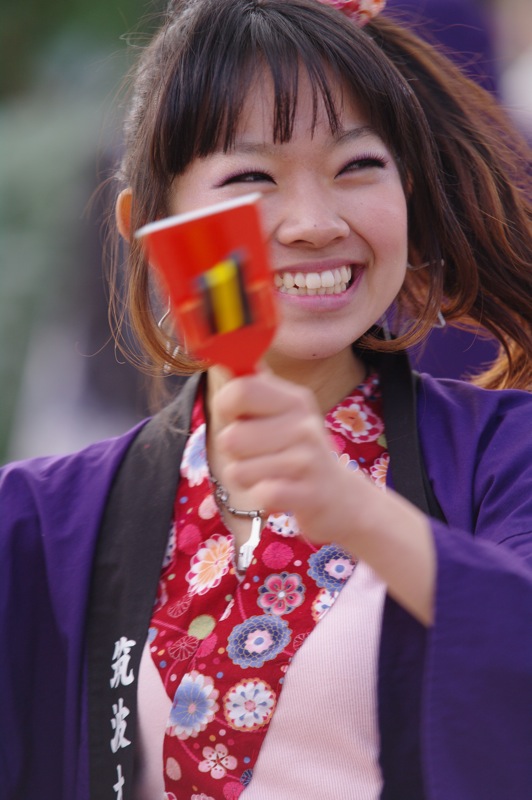 第一回よさこい甲子園（阪急西宮ガーデンズ会場）その２５（筑波大学　斬桐舞）_a0009554_22415477.jpg