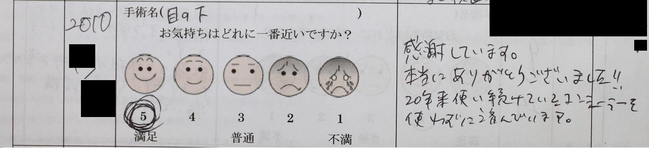 目の下のくま、 たるみ改善 _d0092965_3142127.jpg
