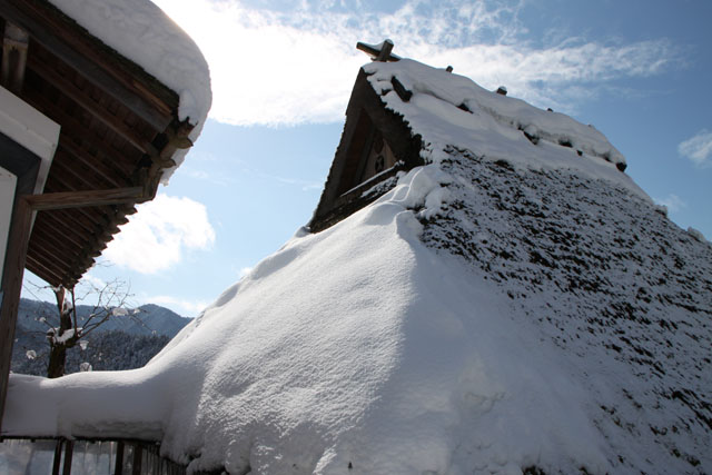 美山 かやぶきの里 雪景色2_e0048413_12544632.jpg