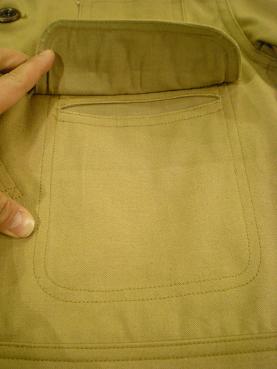 WAREHOUSE(ウェアハウス) DUCK HUNTING JACKET _d0160378_1519836.jpg