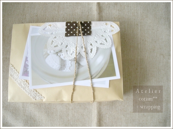 wrapping ** 紅茶のショートブレッド2 **_b0155684_1945644.jpg
