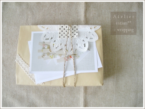 wrapping ** 紅茶のショートブレッド2 **_b0155684_1945720.jpg