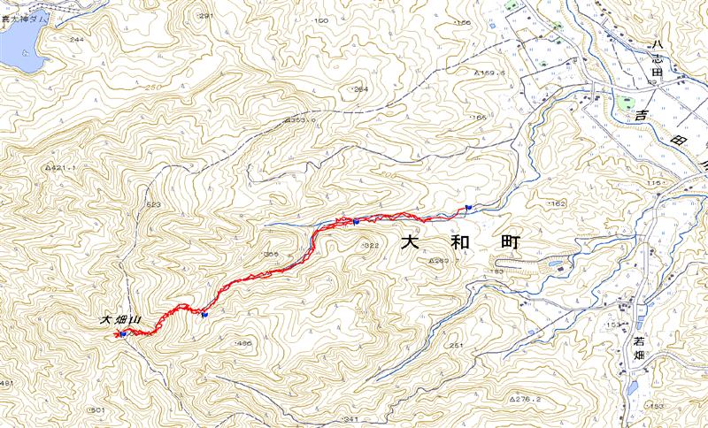 船形山麓の大畑山へ_a0127015_1935861.jpg