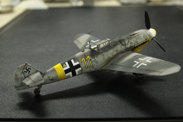 ファインモールドの1/72　Bf109　G-6_f0145483_1404497.jpg