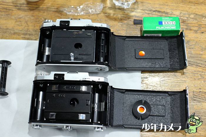 カッパカメラ フィルム装填まで 002 少年カメラ