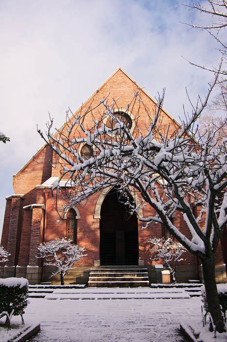 雪の同志社大学_f0155048_21561442.jpg