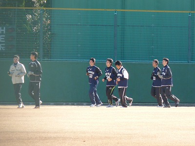 ロッテ新人自主トレ・・・1月19日前半_b0166128_20282858.jpg