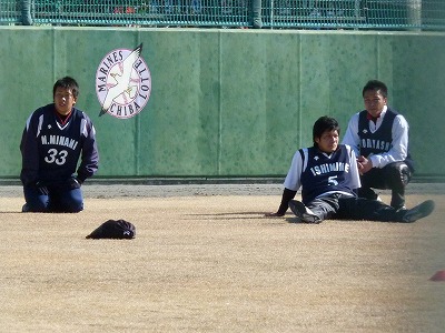 ロッテ新人自主トレ・・・1月19日前半_b0166128_213123.jpg