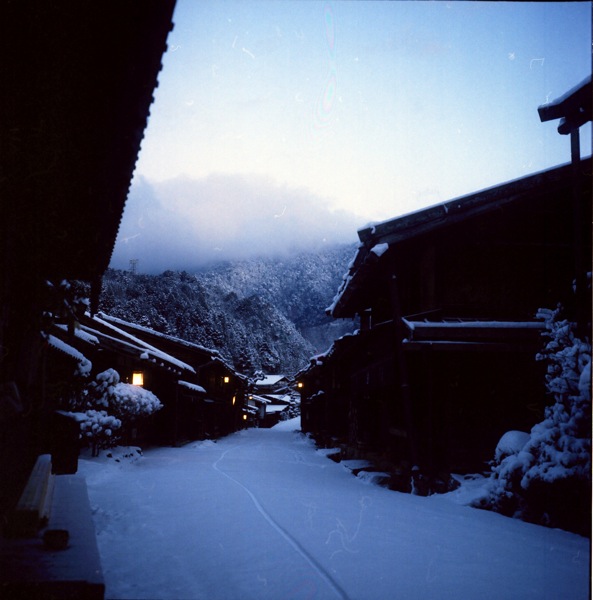 冬の宿場町+小野神社　　今度はローライフレックス_b0141043_21153267.jpg