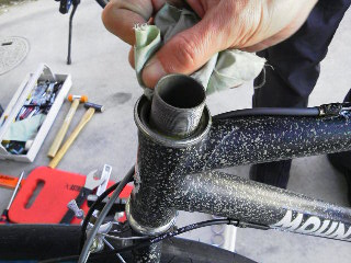 旧車再生完了昼間にお披露目！最後にヘッドパーツメンテ