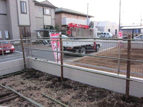 お庭造り Ｐａｒｔ １_b0200291_19264161.jpg