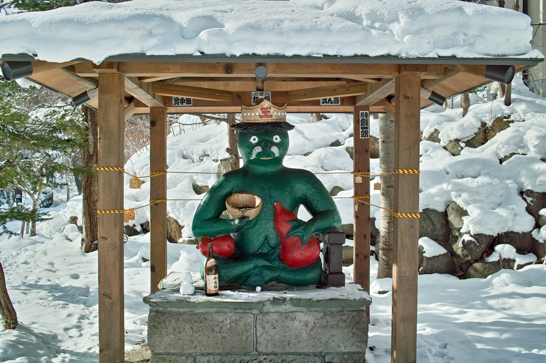 定山渓雪景色(3)　～　豊平川の渓谷美　～_c0223825_28884.jpg