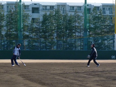 ロッテ新人自主トレ・・・1月19日後半_b0166128_748667.jpg