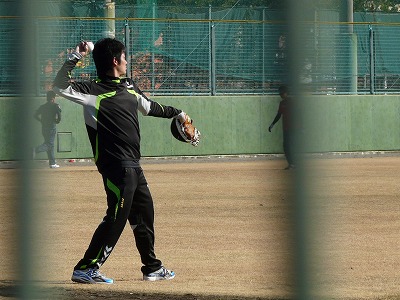 ロッテ新人自主トレ・・・1月19日後半_b0166128_8174451.jpg