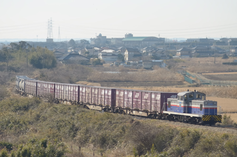 2011 1 19 鹿島臨海鉄道 KRD64-2 62レ_e0132794_21284451.jpg