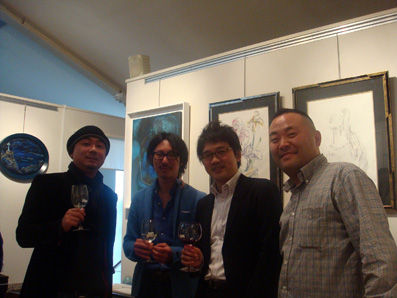 巨匠のアトリエ見学&昼酒_b0118001_13324988.jpg