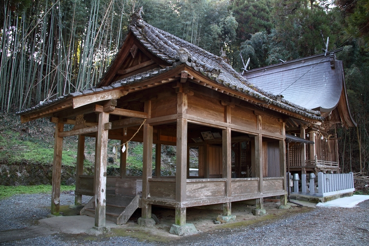 辺田野熊野座神社(へたのくまのざじんじゃ)の夫婦杉_b0123359_22324073.jpg