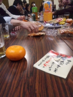 新年会〜_e0114246_1465773.jpg